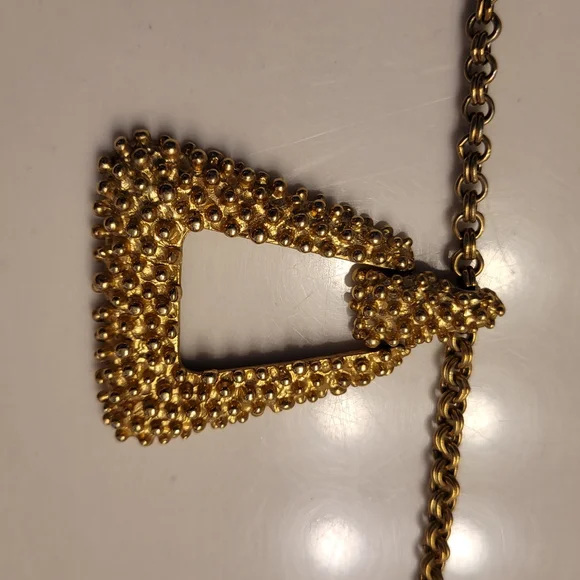 Sarah Coventry Golden Sunset Vintage 70s Gold-tone Necklace - Picture 8 of 16